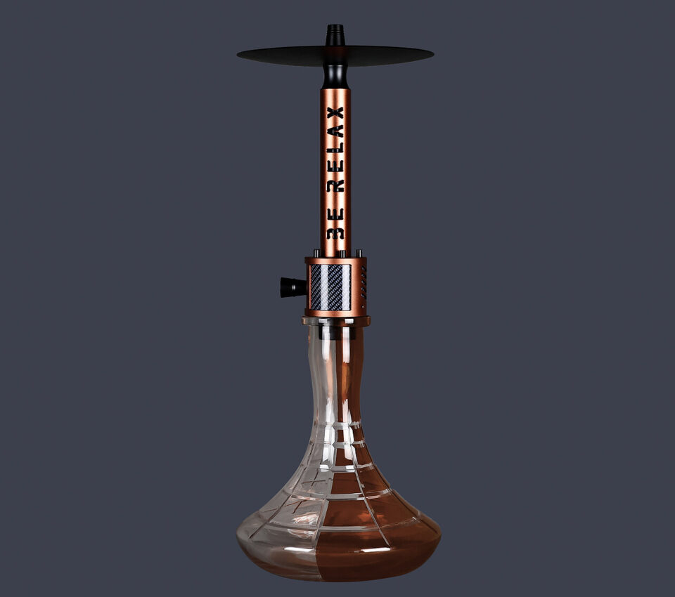 2210-RELEX A， Accept Customized Aluminum Alloy Hookah Creative New Design