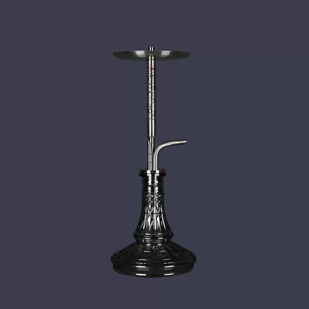 211-Stainless A, narguile sheesha